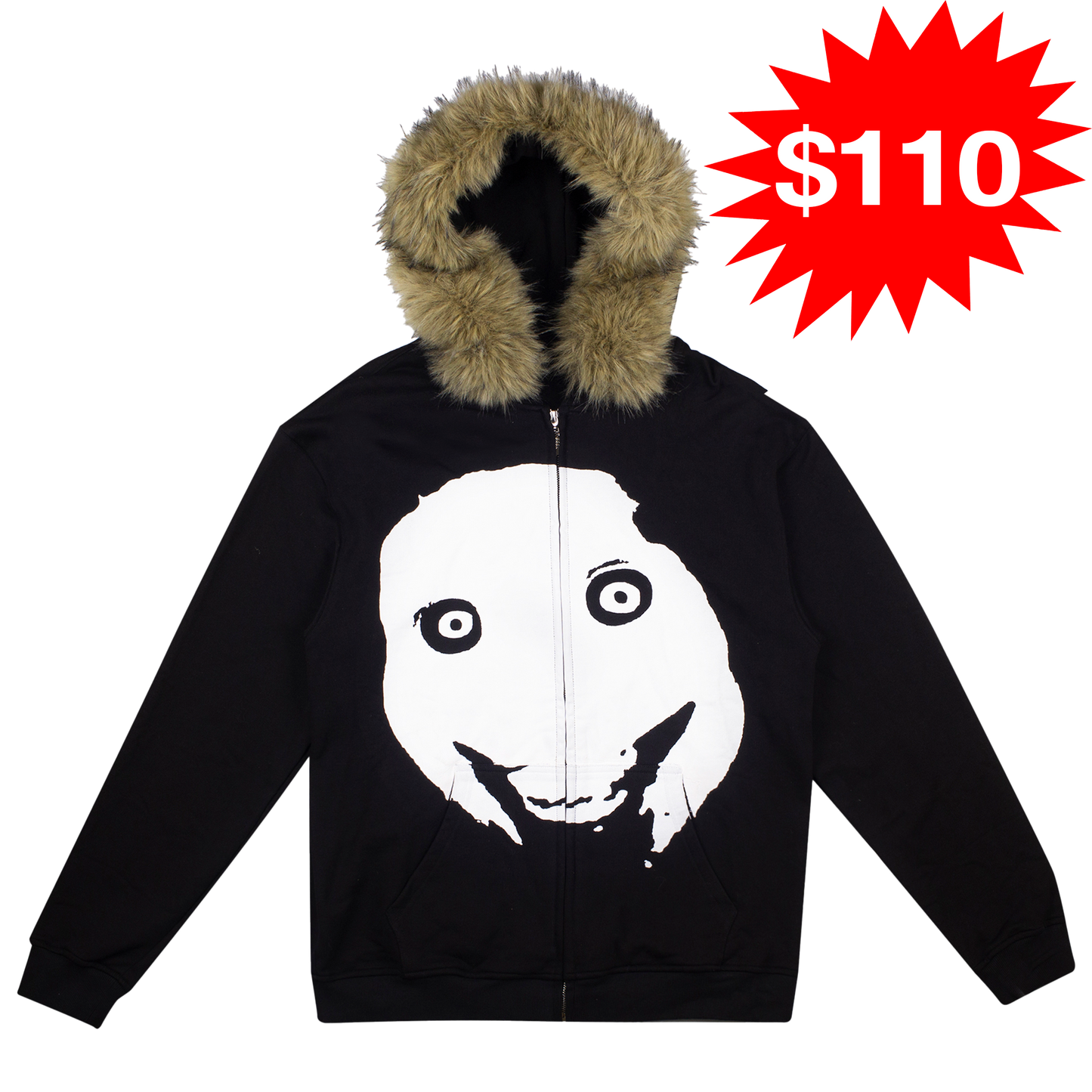 Jeff Fur Zip Up