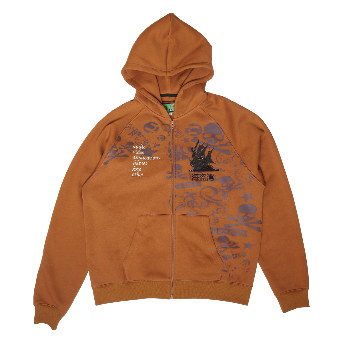 Piracy Zip-up
